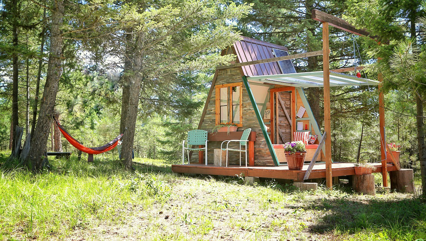 From Scraps to Sanctuary: A $30 A-Frame Cabin