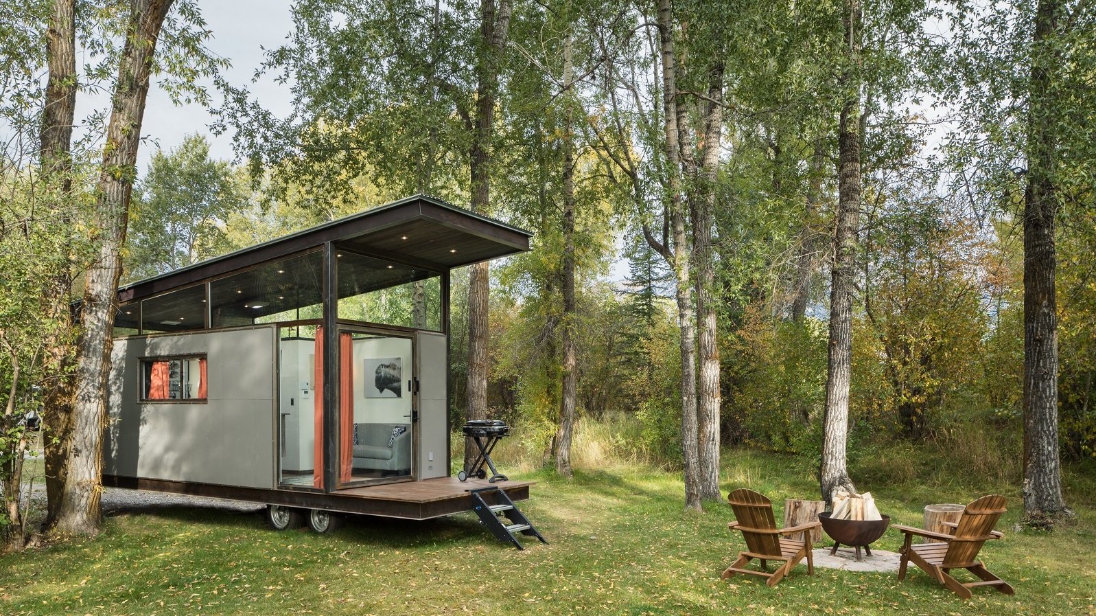 Industrial-Style Tiny Home Made for Outdoor Living - House of the Week.