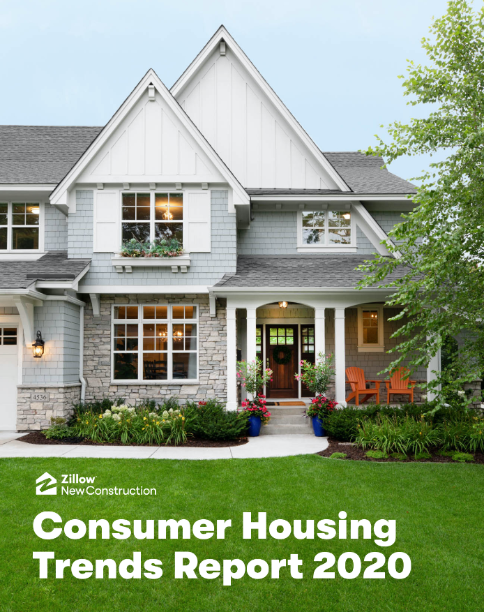 New Construction Consumer Housing Trends Report 2020 Cover Image