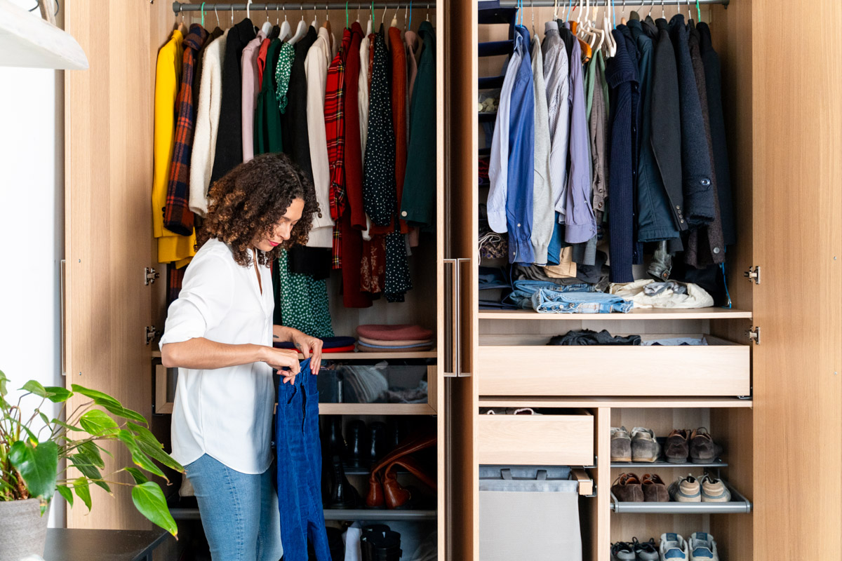Ideas for decluttering your closet