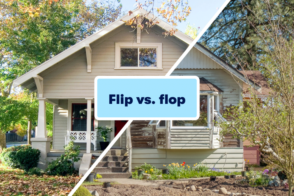buying a flipped house