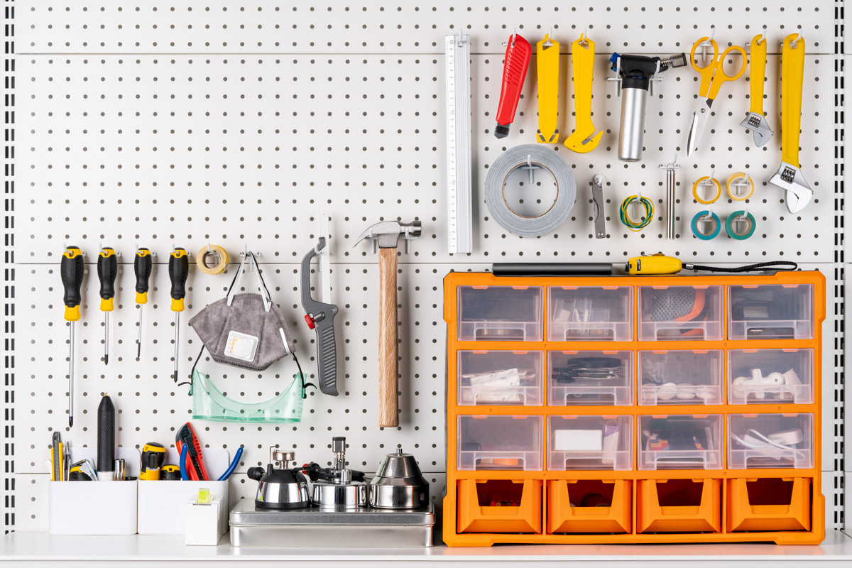 how to organize your garage