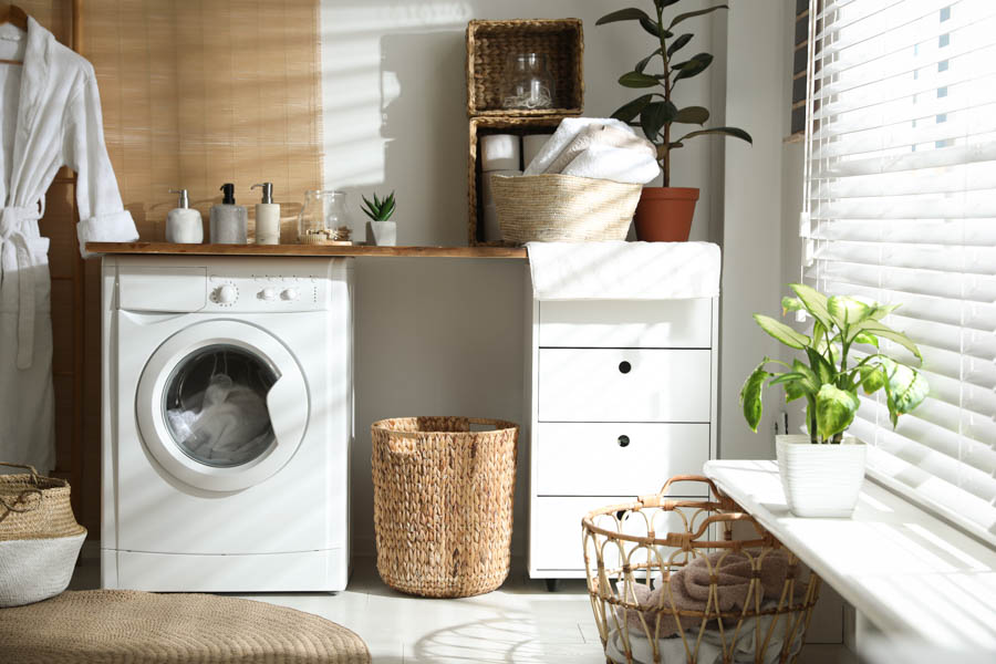 tips for organizing your home: laundry