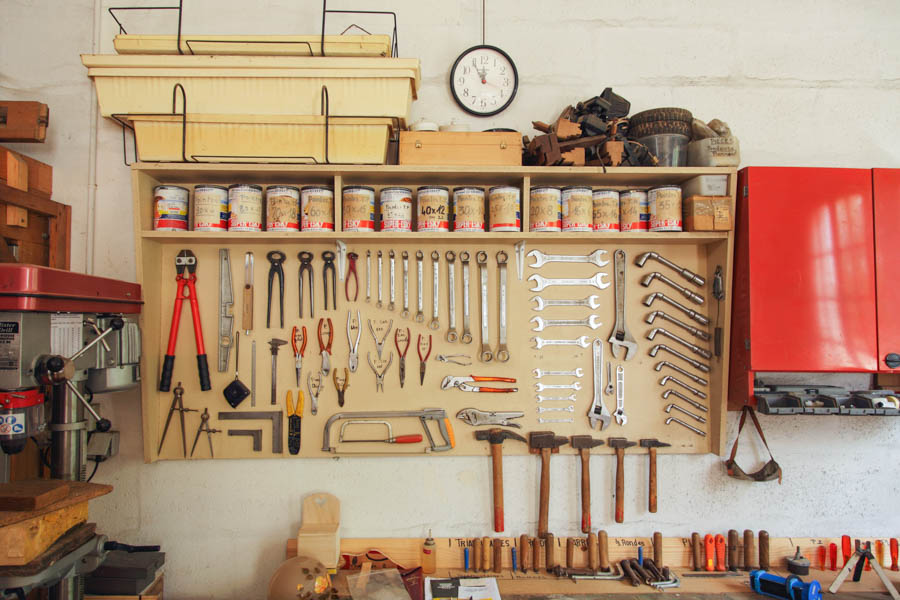 tips for organizing your home: tool system