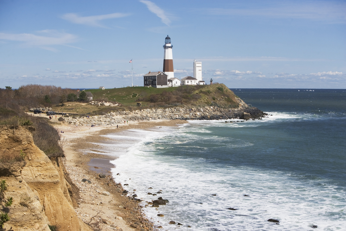 Where are the Hamptons? Montauk Point lighthouse