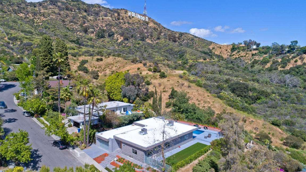 House for sale under hollywood sign in california