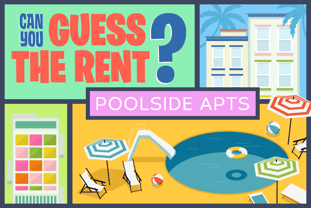 Guess the Rent Poolside Apartments