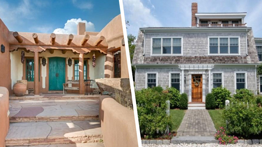 Adobe and Cape Cod House Styles