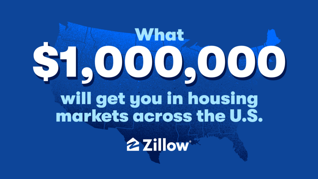 Here’s what 1 million will get you in housing markets across the U.S