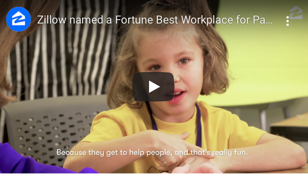 Familyfriendly Benefits Land Zillow Group on Fortune’s Best Workplace
