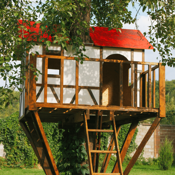 backyard treehouse