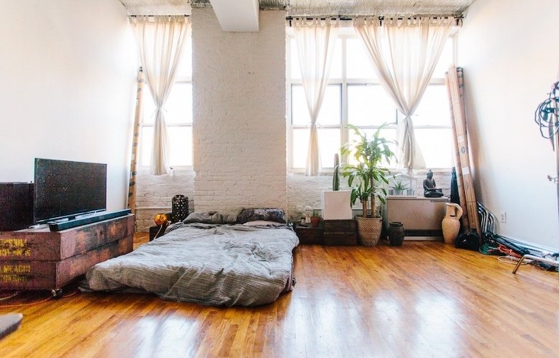 Williamsburg Loft With 2 BRs and Huge Windows Asks $2,300 | StreetEasy