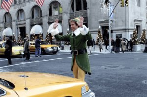 Scene from Elf best NYC Christmas movies
