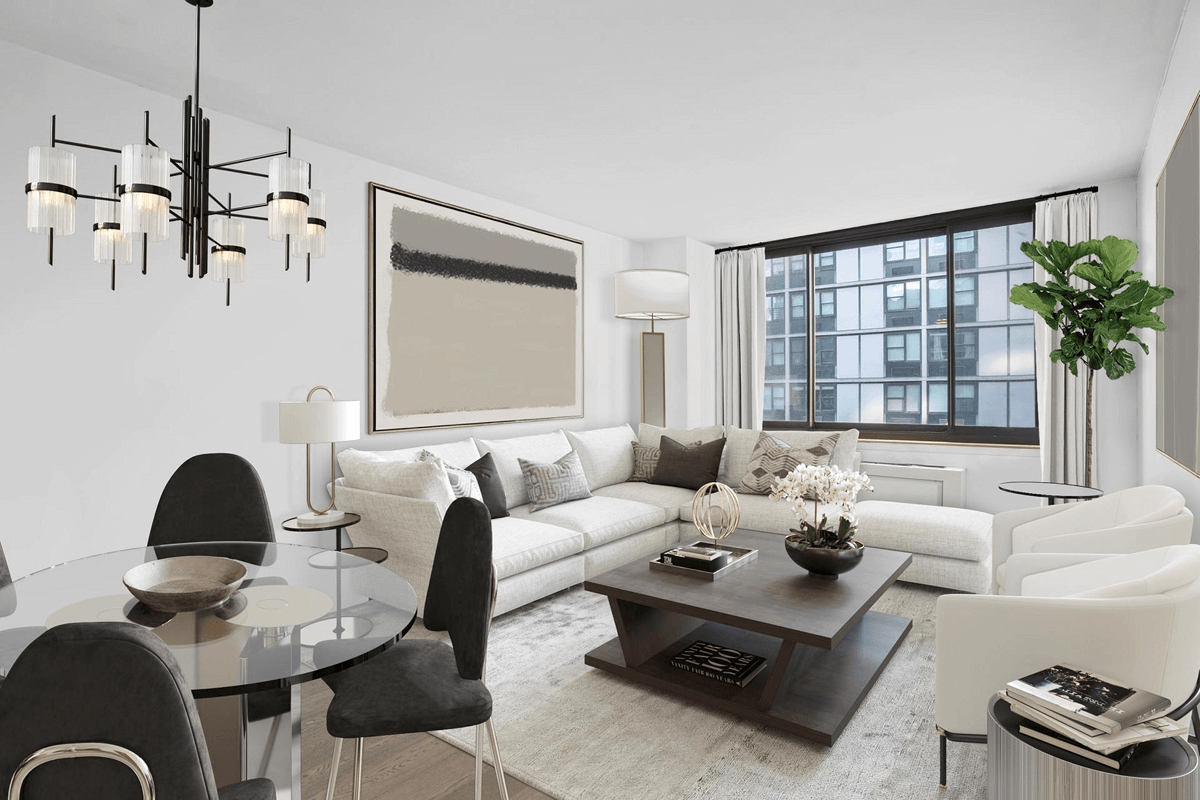 Battery Park City 1BR in FullService Condo Building Asks 595K