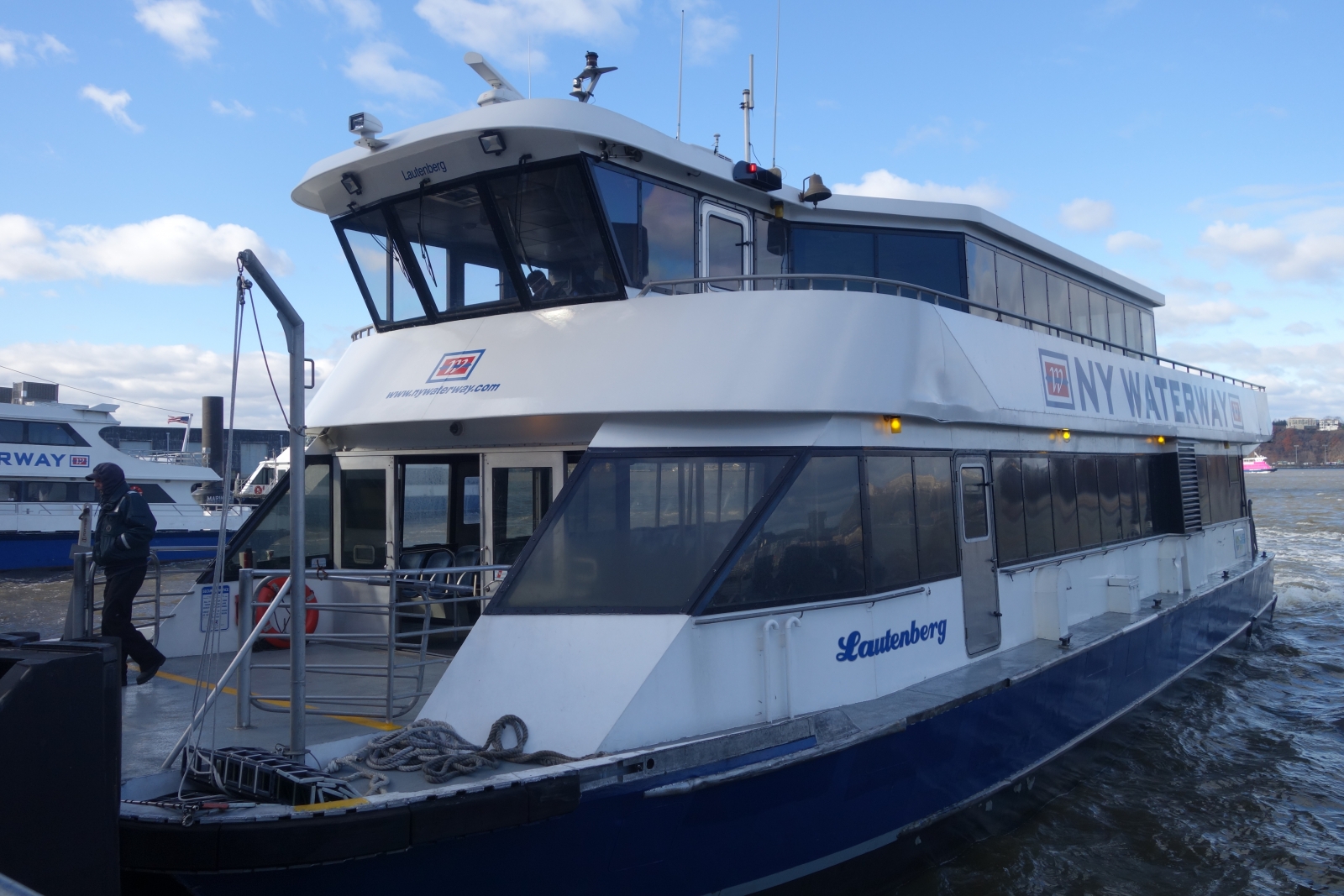 NJ Ferry to NYC Riding a Boat Over the Hudson From New Jersey StreetEasy