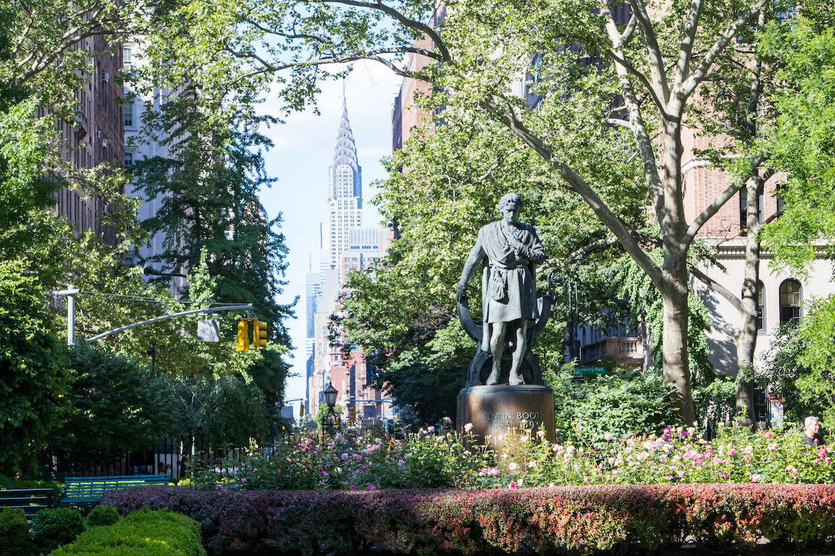Gramercy Park Key - Getty image of the park