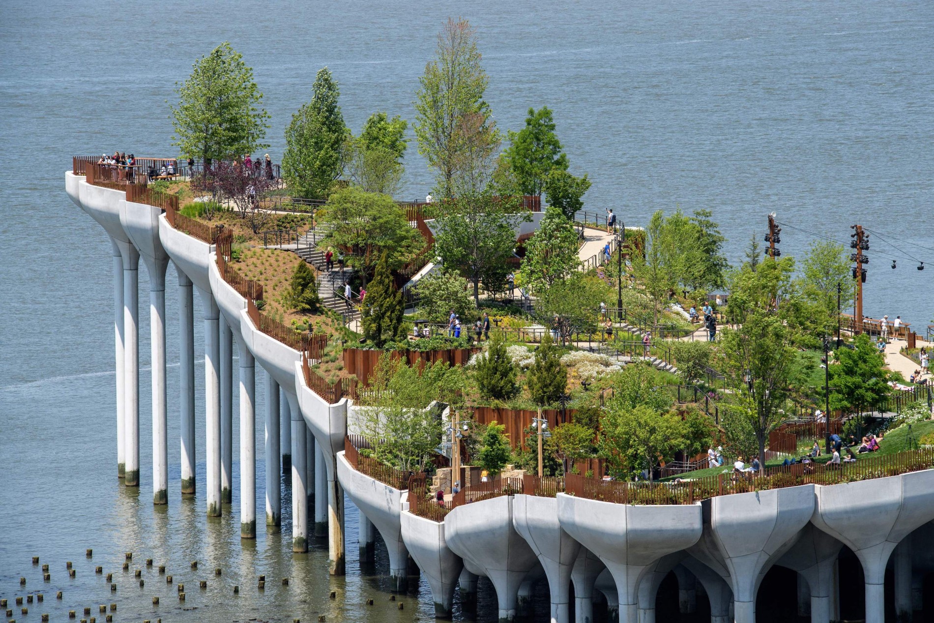 waterfront parks nyc Little Island