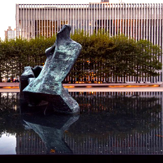 Reflection Pool Lincoln Center Lincoln Square