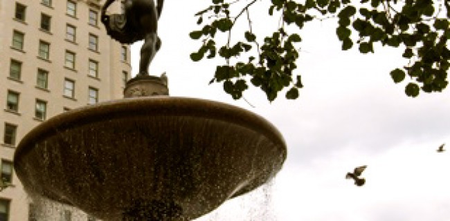 Midtown Pulitzer Fountain