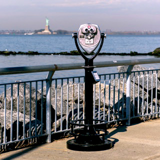 Red Hook Statue of Liberty View