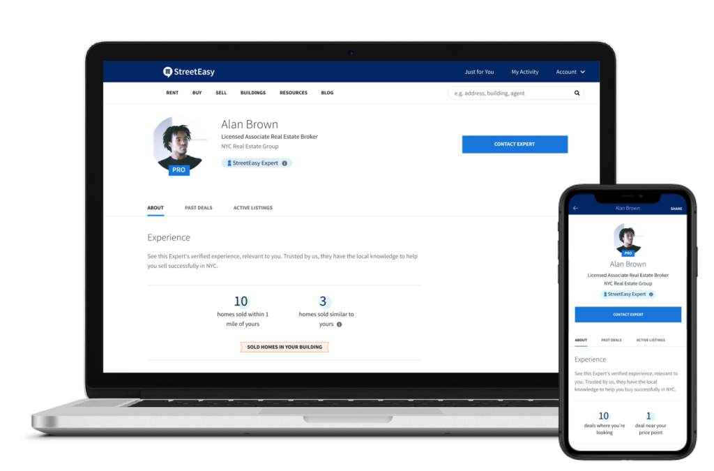 Enhanced StreetEasy Expert Profiles Now Available | StreetEasy Expert ...