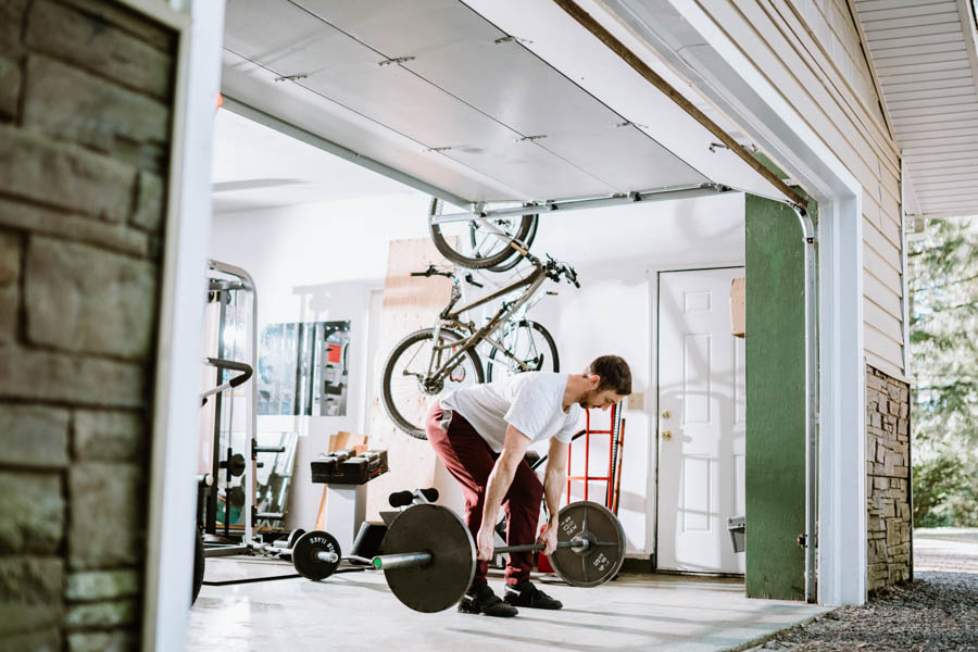 Health and wellness at home: Garage gym