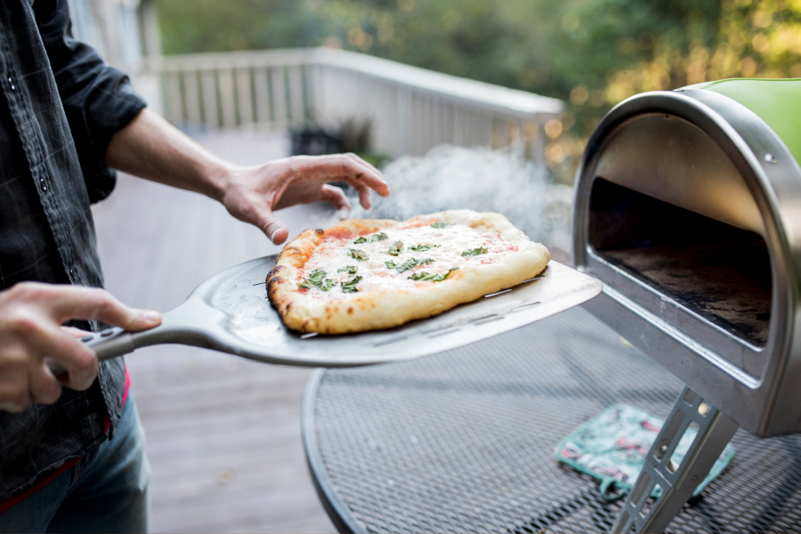 home upgrades that add value: pizza oven