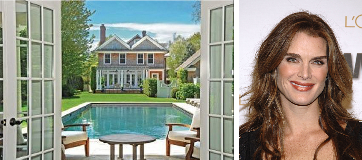 OE - Hamptons celebrities - brooke shields 2021