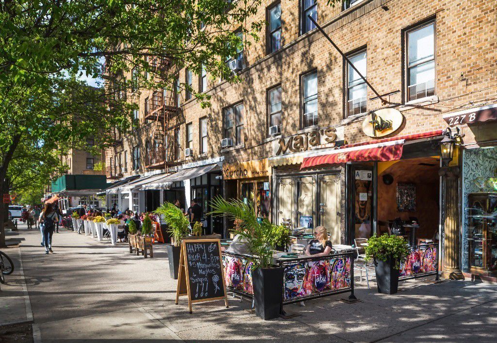 Plenty of dining options Inwood.NYC