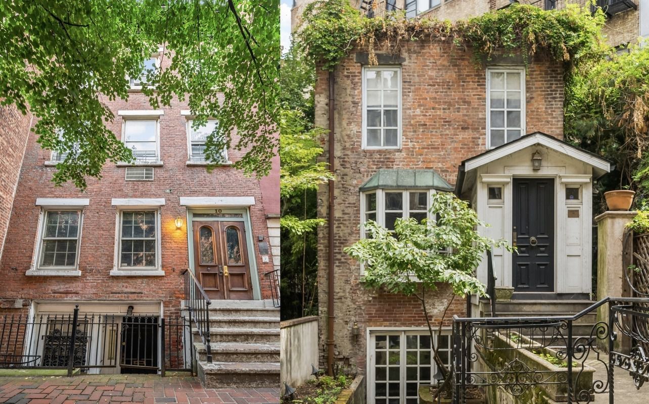 Two houses on 10 Bedford Street sold together