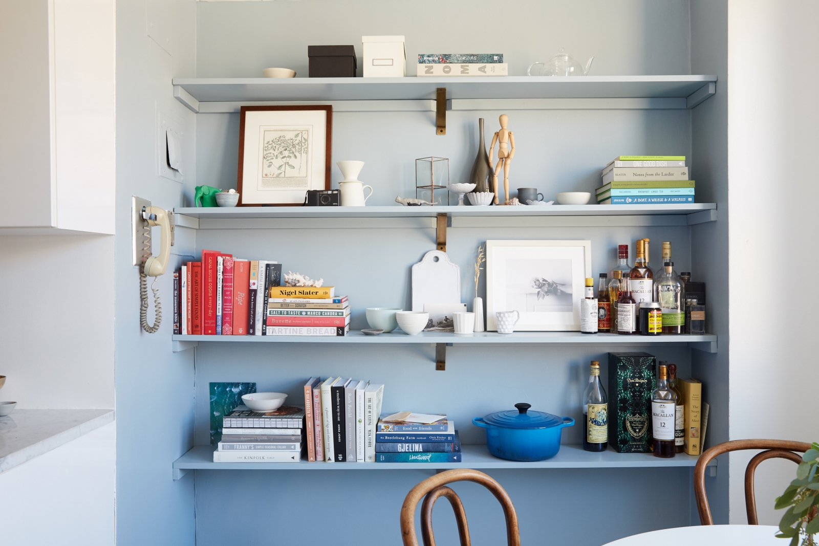 image: How to Style Open Kitchen Shelves
