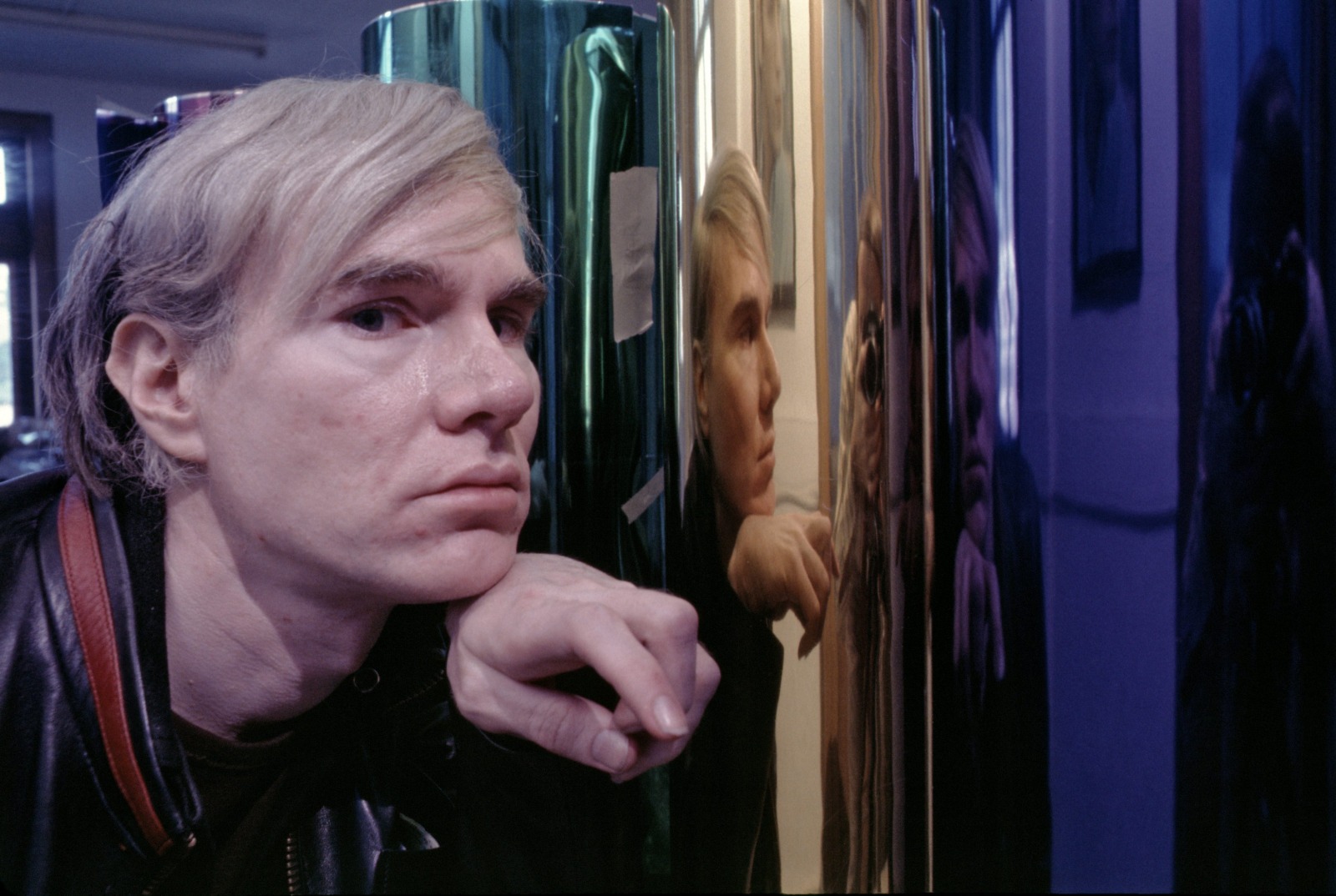 Andy Warhol in der Fabrik Union Square