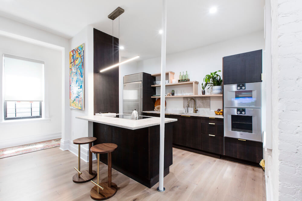 image of renovated kitchen in nyc