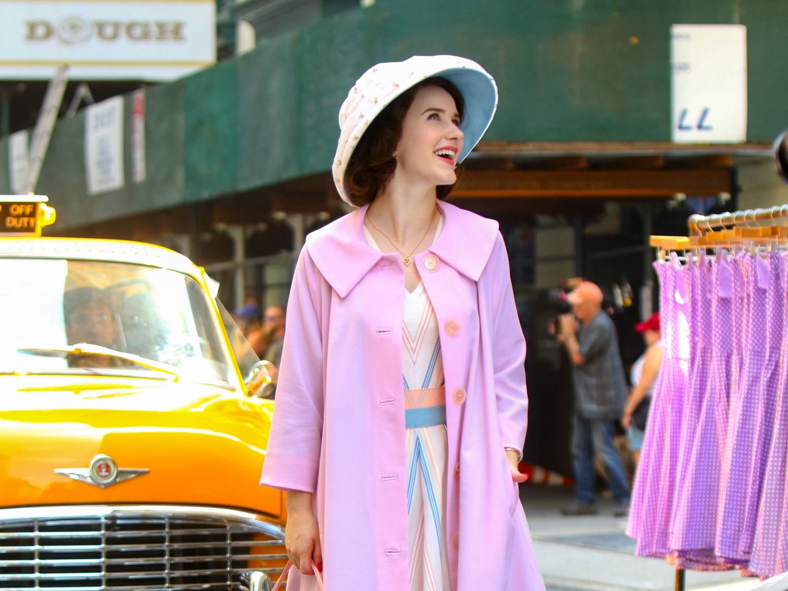 what tv shows film in nyc - marvelous mrs maisel - rachel brosnahan