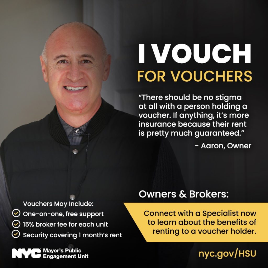 image of voucher education campaign