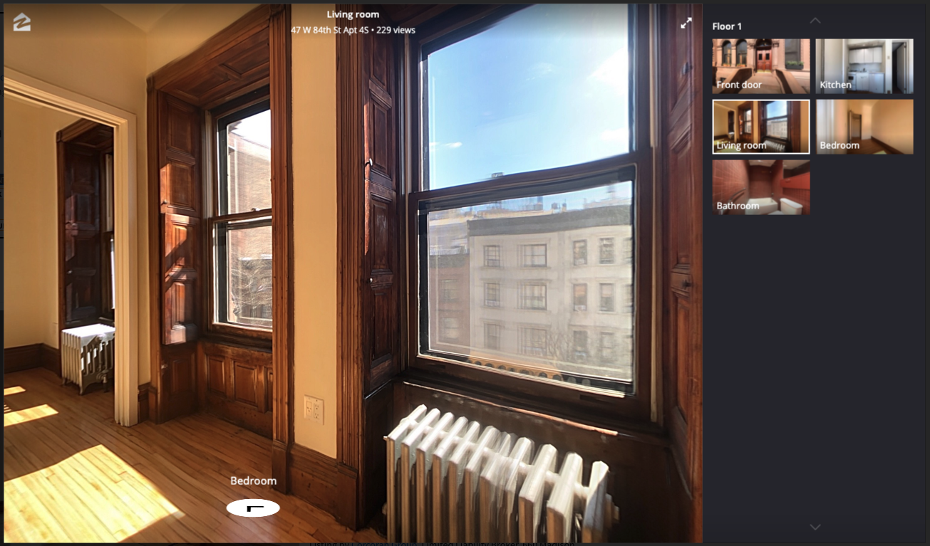 image of 3d home virtual home tours streeteasy