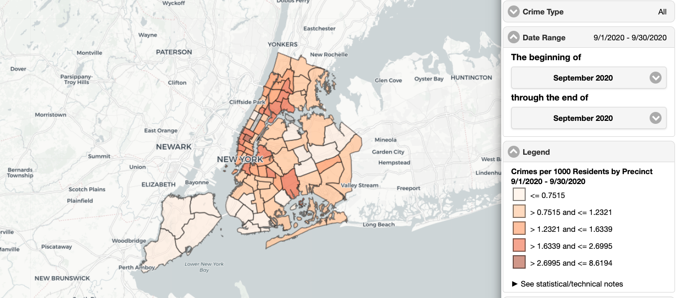 safest neighborhoods in nyc