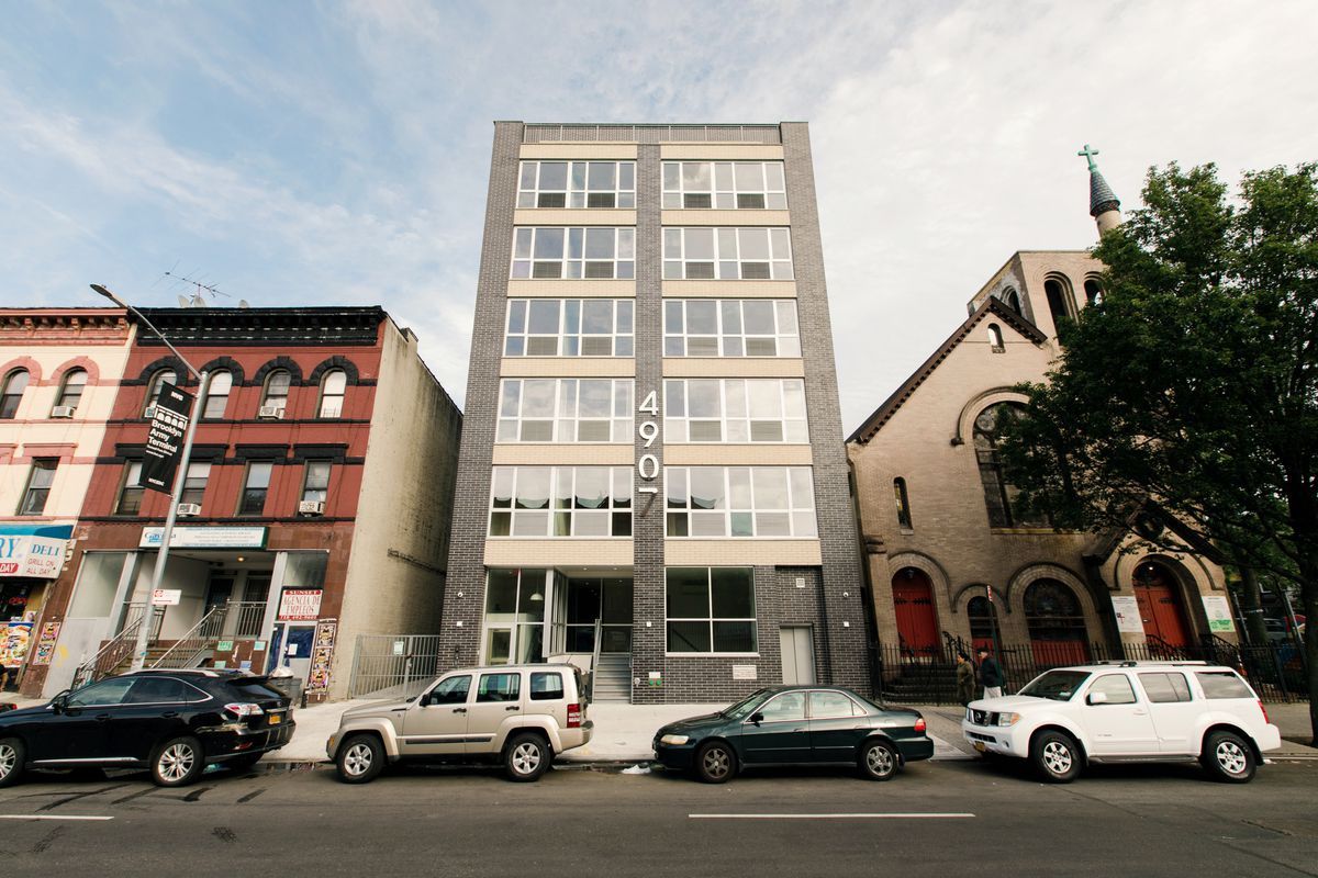 affordable nyc neighborhood
- mid-rise residential building in Sunset Park