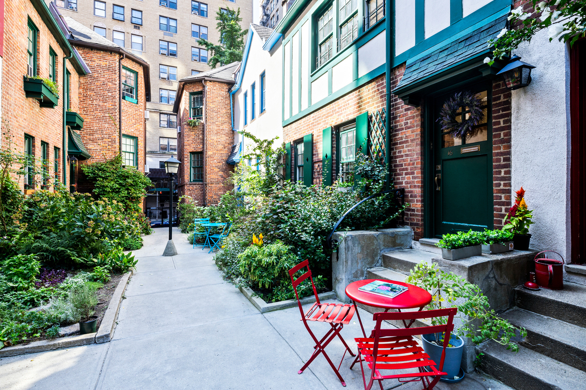 hidden streets of nyc - pomander walk on the upper west side