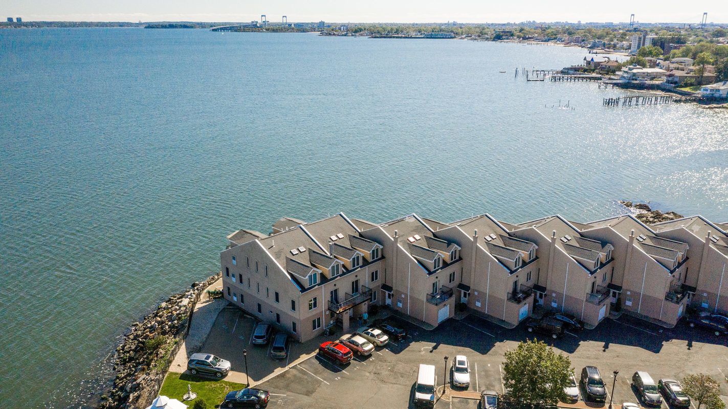 Condos on the waterfront in Country Club, Bronx
