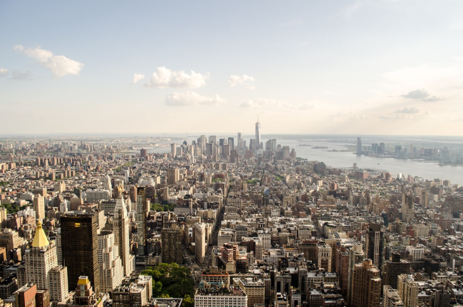 Aerial photography of New York City during daytime