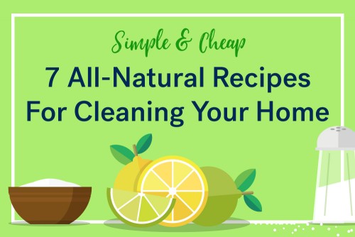 7 Recipes For Natural Cleaning Products For Your Home – Life at Home ...