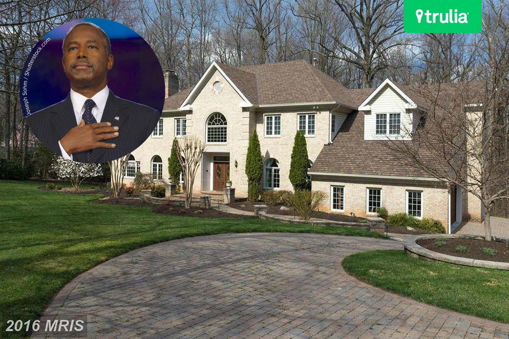 Dr. Ben Carson's Home In Vienna, VA - Celebrity - Trulia Blog