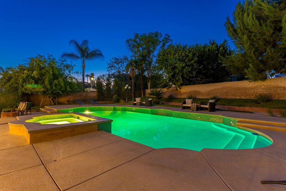 Zendaya House Northridge CA Pool